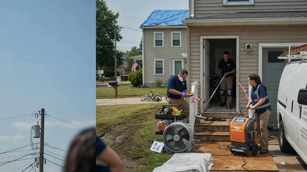 Water Damage Repair in Brownstown, PA near me